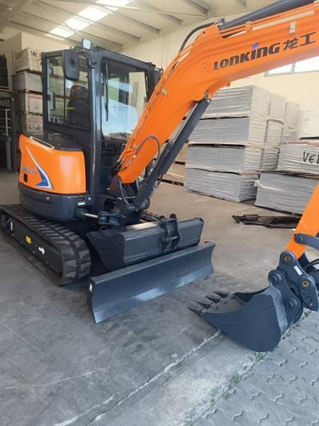 Escavadora de lagartas Lonking CDM6035 nova