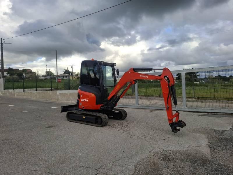 Mini-escavadora Kubota U27.4 GL Gasóleo usada