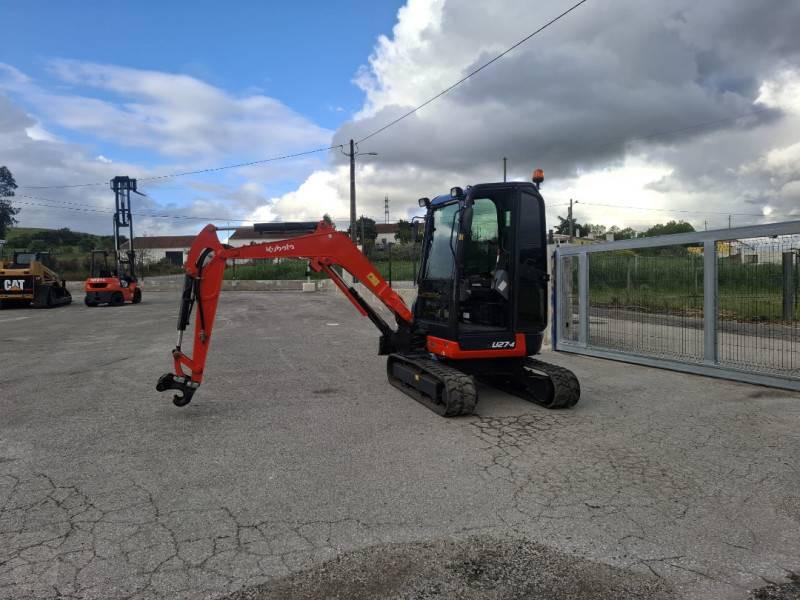 Mini-escavadora Kubota U27.4 GL Gasóleo usada
