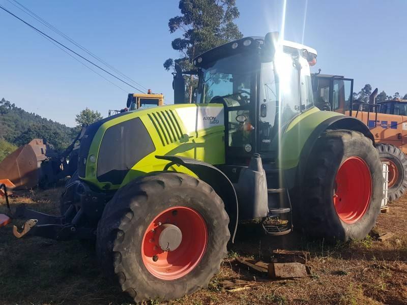Tractor agrícola Claas Axion 850 usado