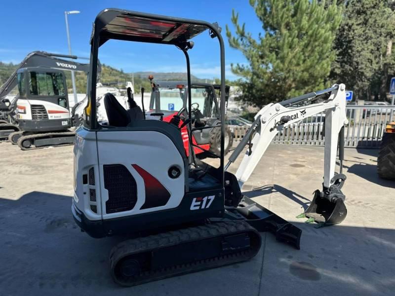 Mini-escavadora Bobcat E17 Gasóleo usada