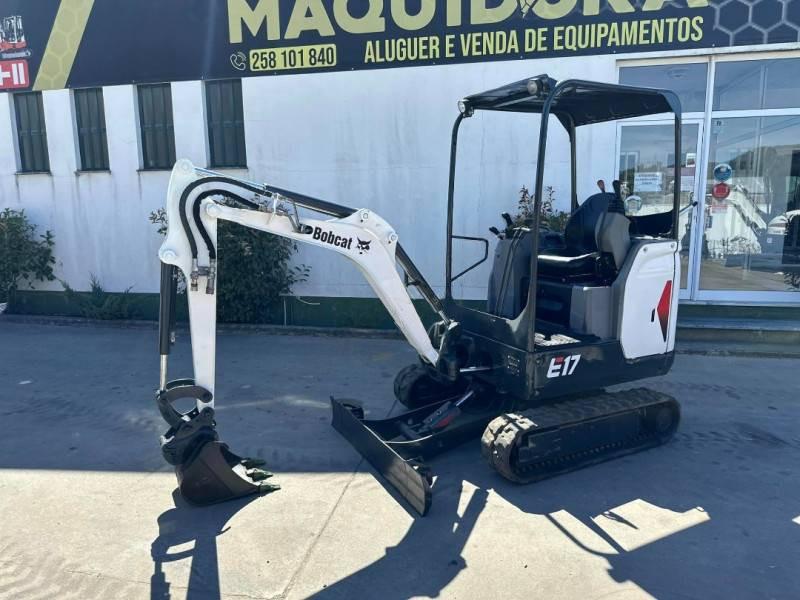 Mini-escavadora Bobcat E17 Gasóleo usada